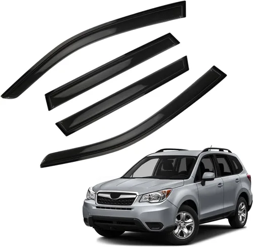 Miniatura 23 de Protectores de lluvia compatibles con modelos Trailblazer/GMC Envoy 2002-2009 para 5 pasajeros, visera de ventana lateral, deflector de viento