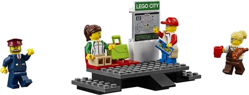 Miniatura 7 de LEGO City Passenger Train 60197 - Juego para construir (677 piezas), Estándar