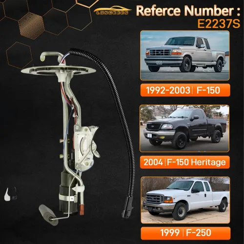 Miniatura 2 de Conjunto de bomba de combustible eléctrica para Ford F-150 1999-2003 4.2L/4.6L/5.4L, 2004 F-150 Heritage, 1999 F-250 4.6L - Reemplazar E2237S