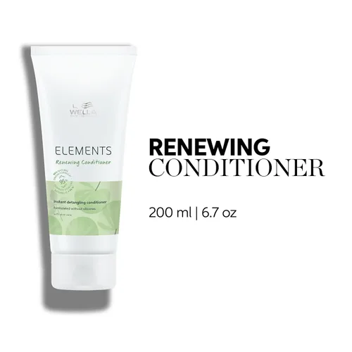 Miniatura 6 de Wella Professionals Elements Renewing - Juego de champú y acondicionador, sin sulfato y silicona, desenredante instantáneo, para todo