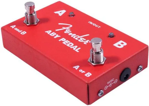 Miniatura 3 de Fender ABY Pedal Pedal de Cambio, Rojo