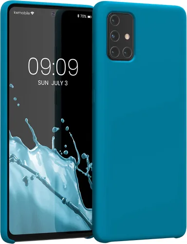 Miniatura 288 de kwmobile Funda Compatible con Samsung Galaxy A14 5G - Funda de teléfono de TPU y silicona con acabado suave - Verde Lima