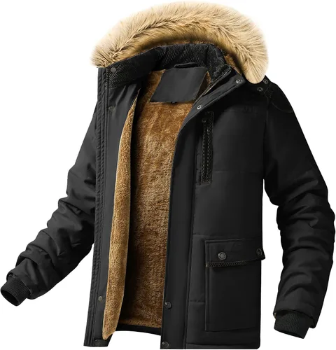Miniatura 2 de Chaqueta de esquí impermeable de invierno para hombre, abrigo con capucha cálido y resistente al viento