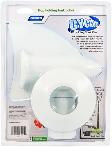Miniatura 9 de Ventilación Cyclone, Camco , Negro