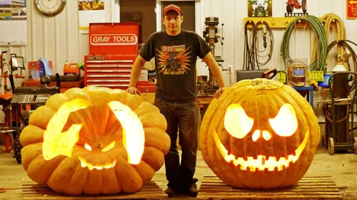 Miniatura 7 de TomorrowSeeds - Semillas de calabaza gigante del Atlántico de Dill's - Más de 20 unidades - para la competencia de tallado de reliquias