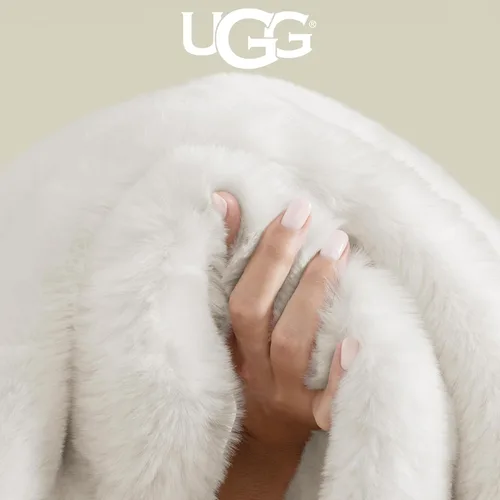 Miniatura 4 de Manta UGG Euphoria de pelo sintético de felpa, manta cálida y esponjosa para sofá o cama, decoración de lujo para dormitorio, mantas esponjosas