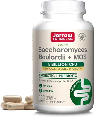 Miniatura 12 de Suplemento de Jarrow Formulas Sacharomyces boulardii y MOS, SAC, individual, 1, 1