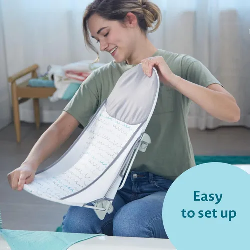Miniatura 6 de The First Years Sure Comfort - Bañador plegable para bebé, asiento de baño y tumbona plegable para el hogar o sobre la marcha, para uso