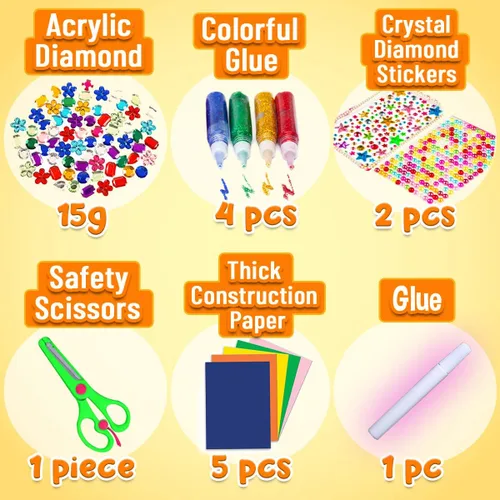 Miniatura 3 de Goody King Suministros de Artes y Manualidades para Niños - Todo en Uno Manualidades para Niños Actividades para Niños Pequeños Suministros