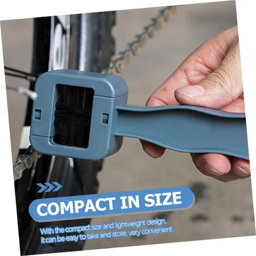 Miniatura 5 de INOOMP Limpiador de cadena de bicicleta reutilizable Cepillo de motocicleta conveniente limpiador profesional de motocicleta