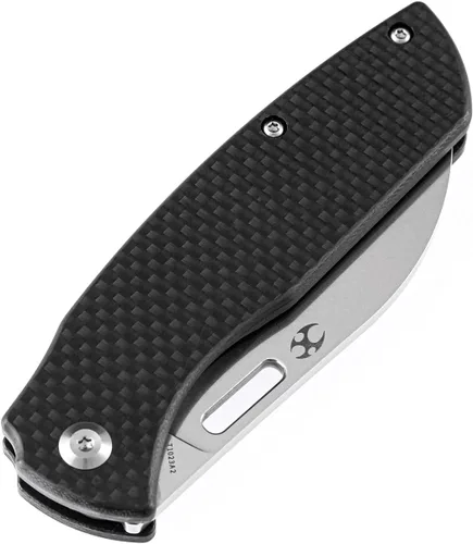 Miniatura 4 de KANSEPT Cuchillo plegable de bolsillo convicto EDC cuchillo de camping 3.3 '' negro lavado a la piedra 60.6 in cuchillo de bolsillo