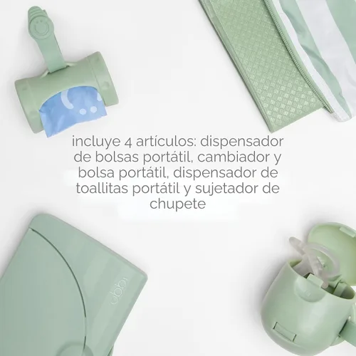 Miniatura 4 de Ubbi Tapete para cambiar pañales para bebé, suave y cómodo, accesorio imprescindible para recién nacidos, fácil de limpiar, almohadilla plegable