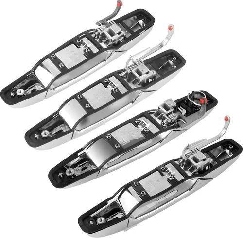 Miniatura 7 de Juego de 4 manijas exteriores para Chevy Silverado 1500 2500 Tahoe Suburban Avalanche GMC Sierra Yukon Cadillac Escalade 2007 2008 2009 2010 2011