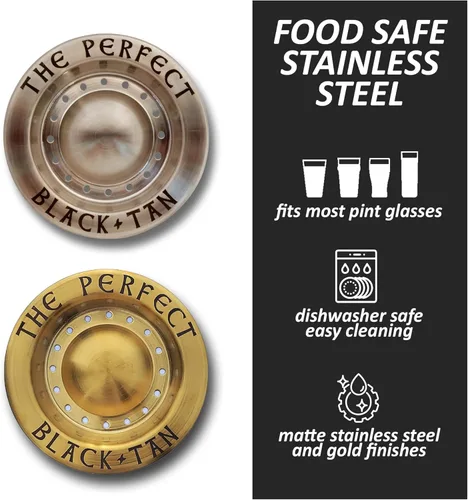 Miniatura 3 de The Perfect Black And Tan Herramienta de capas de cerveza.
