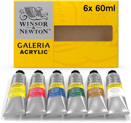 Miniatura 4 de Winsor & Newton Galeria - Pintura acrílica, 10 x 0.7 fl oz (0.7 onzas líquidas)