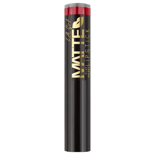 Miniatura 2 de L.A. Girl Lápiz labial mate de terciopelo plano, Bite Me GLC810