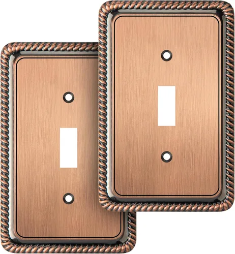 Miniatura 8 de Henne Bery Placa Decorativa de Pared con Borde de Cuerda Placa de Interruptor Cubierta de Tomacorriente