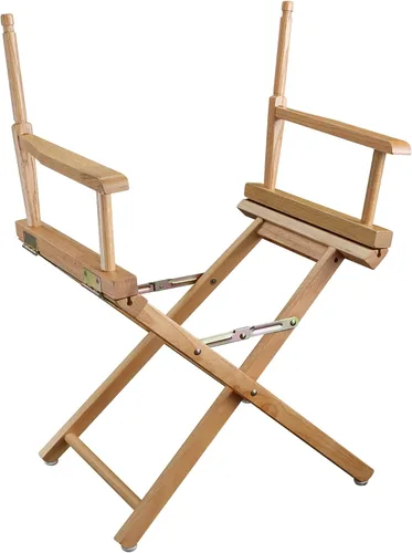 Casual Home silla de director de 18 pulgadas, únicamente armazón, Madera, Natural