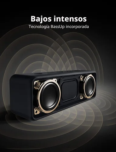 Miniatura 7 de Anker Soundcore 2 - Altavoz Bluetooth portátil con sonido estéreo, Bluetooth 5, BassUp, impermeable IPX7, 24 horas de reproducción, emparejamiento