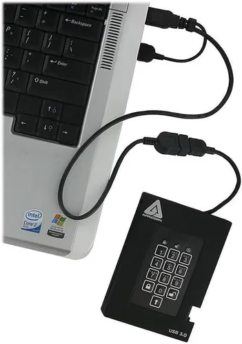 Miniatura 5 de Apricorn 500GB Aegis Fortress L3- FIPS Nivel 3 Validado USB 3.0 Unidad portátil cifrada por hardware (AFL3-500)