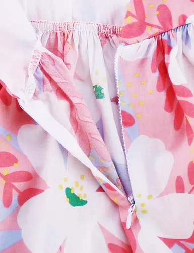 Miniatura 168 de Vestido de verano para niña, de algodón, con diseño floral