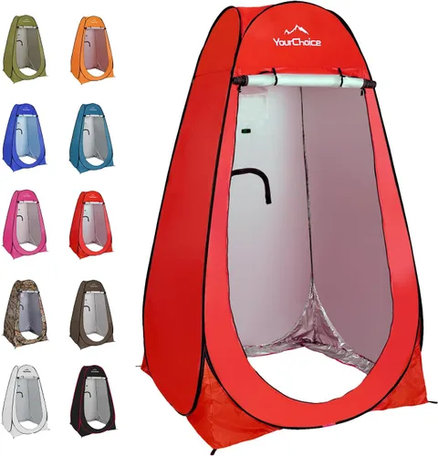 Miniatura 9 de Your Choice Tienda de Ducha Emergente de Privacidad - Tienda de Cambio Portátil para Camping, Playa y Senderismo - 6.2 Pies Ligera con Bolsa de Negro