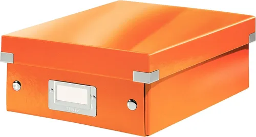 Miniatura 41 de Leitz Caja de almacenamiento A5, rango de clic y tienda 60430001 - Caja de almacenamiento pequeña, blanca A5 Azul (Ice Blue)