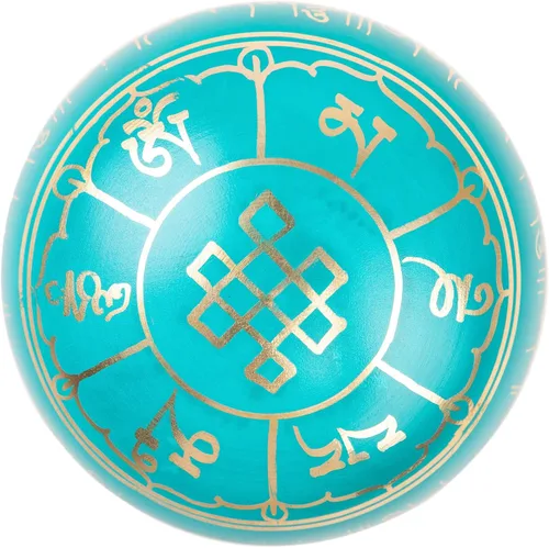 Miniatura 2 de Juego de Cuencos Tibetanos - 4" Fácil de Tocar Auténtico Hecho a Mano Para Meditación Sonido de Sanación de 7 Chakras Por HIMALAYAN BAZAAR
