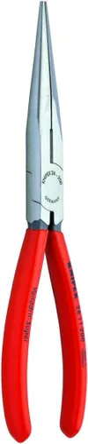 Miniatura 3 de KNIPEX Tools 00 20 08 US1 - Juego de herramientas de 3 piezas de alicates de nariz larga, diagonal y alicates de cocodrilo, color rojo