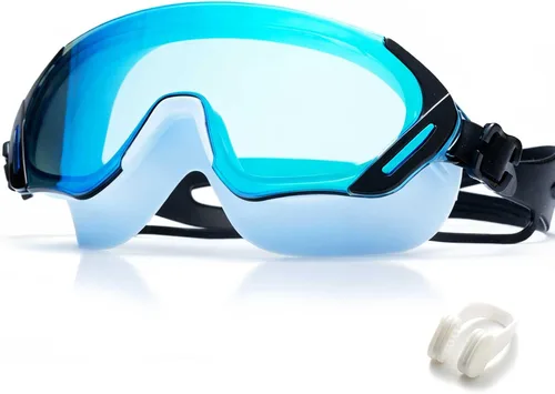 Miniatura 16 de Gafas de natación Espejo deslumbrante rosa