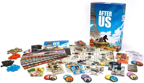 Miniatura 3 de Pandasaurus Games After Us - Juego de mesa de Pandasaurus Games - Juego de estrategia evolutiva en un mundo post-humano, mayores de 13 años, 1-6