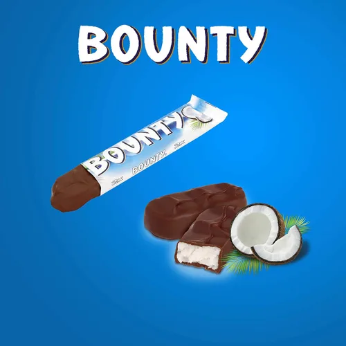 Miniatura 5 de Bounty Barra de chocolate con leche, 2.01 oz