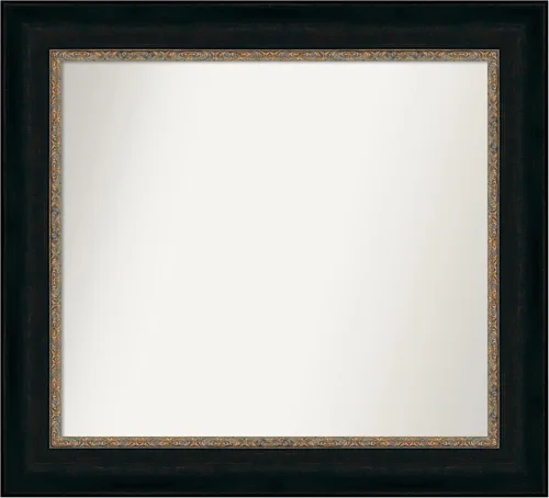 Miniatura 114 de Amanti Art Espejo personalizado, espejo de baño de bronce Milano, espejo de pared o espejo de tocador de baño sobre el fregadero