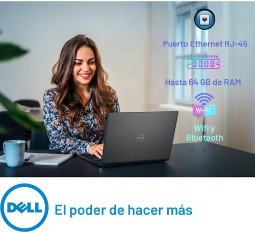 Miniatura 4 de Dell Computadora portátil 15 para negocios y estudiantes, procesador Intel (Beat i5-1145G7), 16 GB DDR4 RAM, 512 GB PCIe SSD, Vostro 3530 15.6