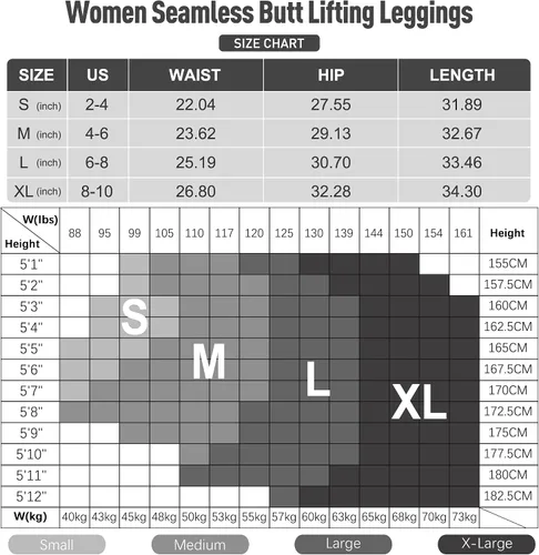 Miniatura 5 de MOOSLOVER - Leggings de entrenamiento levanta glúteos sin costuras, de cintura alta para mujer. Pantalones para yoga ajustados de compresión