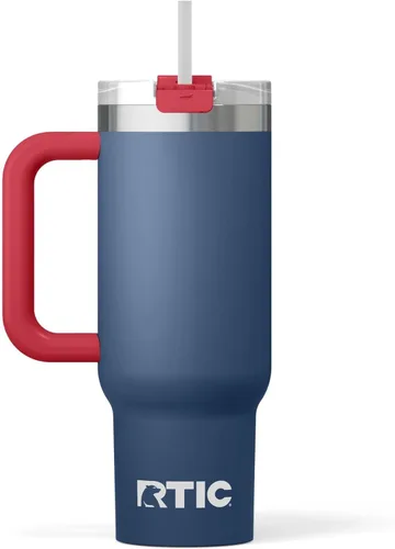 Miniatura 14 de RTIC Vaso Tumbler de Viaje por Carretera de 30 oz con Doble Pared Revestido de Cerámica Aislado Taza Portátil de Café de Viaje de Acero Inoxidable