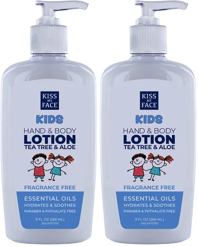 Miniatura 6 de Kiss My Face Loción limpiadora para manos y cuerpo para niños, hidrata y calma, vegana y libre de crueldad, cítricos, botella de 9 onzas líquidas