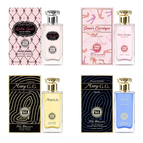 Miniatura 9 de Hybrid & Company Mujer 4 unids Black Opinion La Vie En Rose Paris Para Su Primavera Floración Perfume Natural Spray Fresco Fragancia