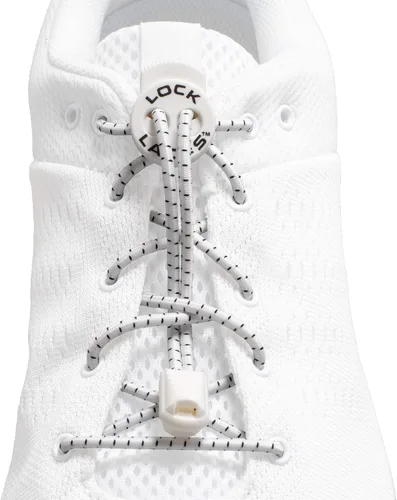 Miniatura 3 de Lock Laces - Cordones elásticos para zapatos sin atar (paquete de 3) talla única, para niños y adultos, cordones elásticos sin atar