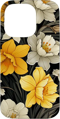Miniatura 17 de Daffodil Flower Pattern Modern Floral Case for iPhone 17