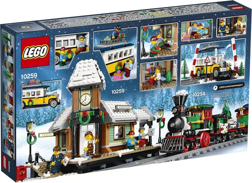 Miniatura 5 de LEGO Creator Expert Winter Village Station 10259 Kit de construcción