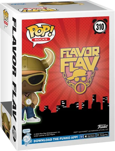 Miniatura 3 de Funko Pop! Rocks: Sabor Flav