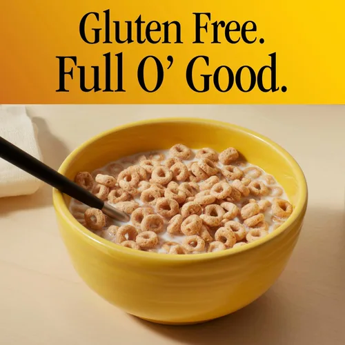Miniatura 5 de Cereales para desayuno con avena Cheerios Honey Nut, sin gluten. 10.8 onzas