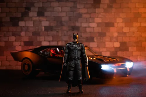 Miniatura 2 de Jada Toys The Batman - Automóvil de metal a escala 1:18 con figura de metal, coleccionismo, negro (253216002), a partir de 8 años