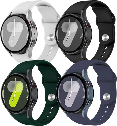 Correas deportivas para Samsung Galaxy Watch 7/6/5/4/FE Band 1.575 in 1.732 in/Watch 6 Classic 1.850 in 1.693 in/Watch 4 Classic 1.811 in 1.654 in