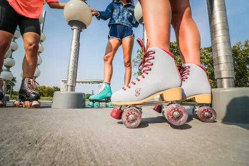 Miniatura 6 de Candi GRL Carlin Quad Freestyle - Patines artísticos azul (Blue/Burgandy)