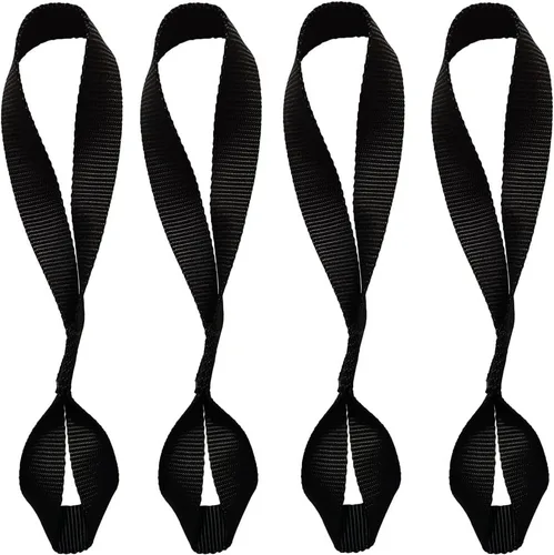 Correas de amarre de bucle suave, resistentes, para manubrio de motocicleta, camiones, carga, automóvil, bicicleta, cuatrimoto, motocross, remolque