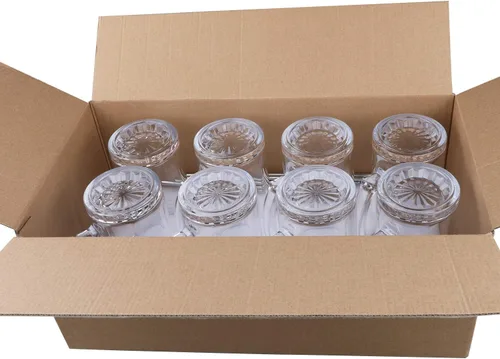 Miniatura 7 de QAPPDA Juego de tazas de cerveza, tazas de vidrio con asa de 16 onzas, vasos de cerveza grandes para congelador, tazas de agua para bebidas frías