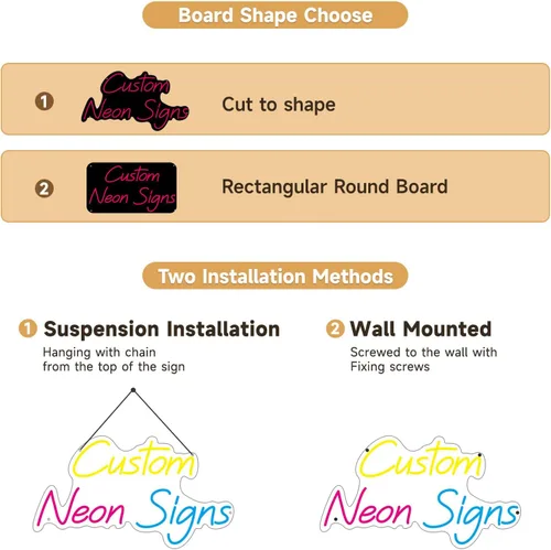 Miniatura 6 de Letrero de neón personalizado para el hogar, dormitorio, decoración de pared para interiores y exteriores, letreros de luz LED de neón, cumpleaños
