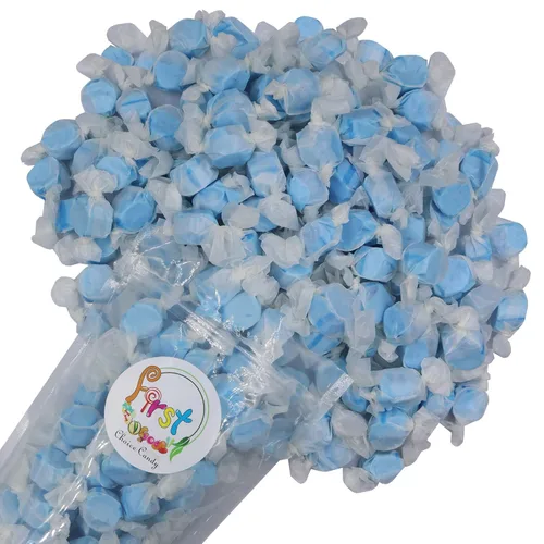 Miniatura 71 de Variedad de caramelos gourmet de agua salada (Patriótico americano rojo blanco azul, 1 libra)